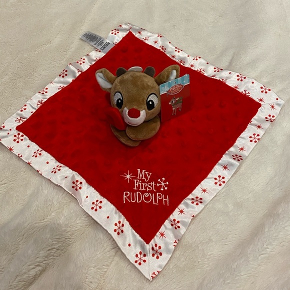 Bundle of Rudolph the Red-Nosed Reindeer Baby Items Coat, Snuggle Blanket, Book - Picture 4 of 13